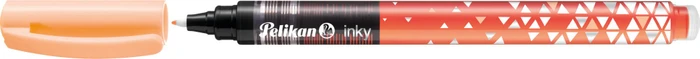 Pelikan inky Pastell Tintenroller (Mine) orange, Rechtshänder, Faltschachtel