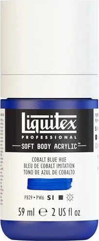 Liquitex Professional Soft Body Acrylic cobalt blue hue, 59ml