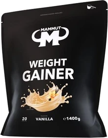 Mammut Nutrition Weight Gainer Crash 5000 Vanille 1.4kg