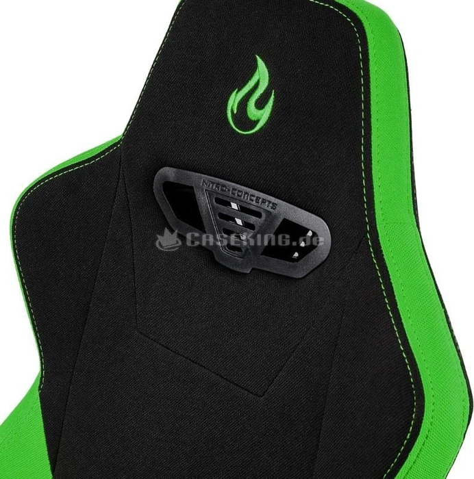 Nitro Concepts S300 Atomic Green Bürostuhl, schwarz/grün