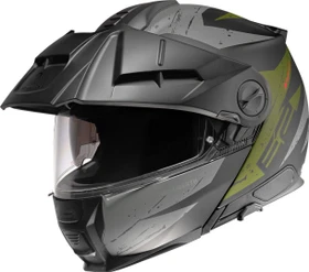 Schuberth E2 Explorer matt schwarz/grau/grün