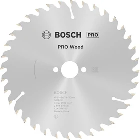 Bosch Professional Optiline Wood Kreissägeblatt 36Z, 160x2.6x20mm, 1 Stück