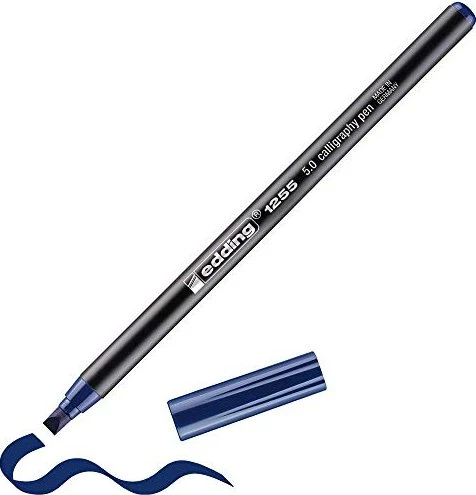 edding 1255 Kalligrafiestift 5.0mm stahlblau