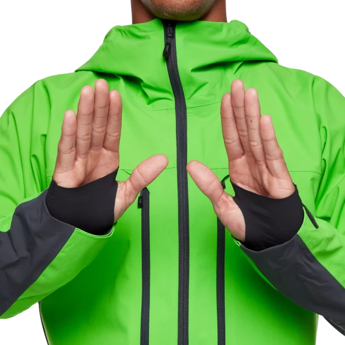 Black Diamond Dawn Patrol Hybrid Shell Funktionsjacke vibrant green (Herren)