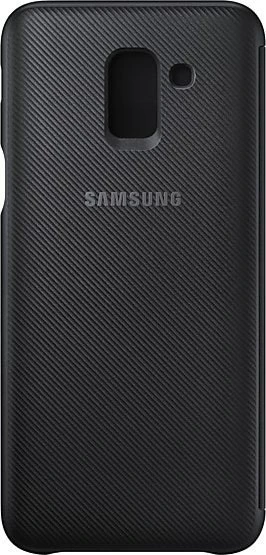 Samsung Wallet Cover für Galaxy J6 (2018) schwarz