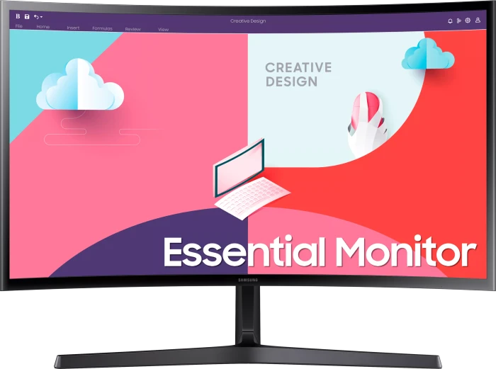 Samsung Essential Monitor S3 S36C (Standfuß gerade), Standfuß gerade, 27"