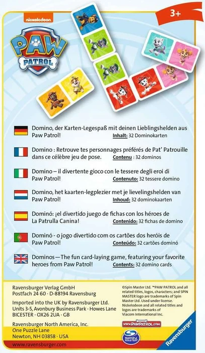 Paw Patrol Domino