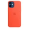 Apple Silikon Case mit MagSafe für iPhone 12 Mini leuchtorange Vorschaubild