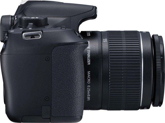 Canon EOS 1300D schwarz mit Objektiv EF-S 18-55mm 3.5-5.6 IS II