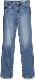 Vero Moda Flash Mid Rise Straight Jeans medium blue denim (Damen)