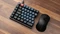 Keychron Q11, 75% Split Design, schwarz/blau, LEDs RGB, hot-swap, Keychron K Pro BROWN, USB, DE Vorschaubild