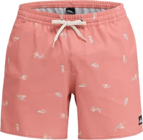 Quiksilver Stretch Printed Volley 16" Badeshorts desert sand/spaced out (Herren)