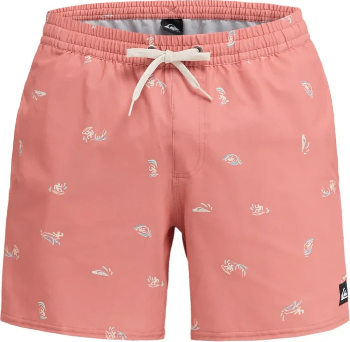 Quiksilver Stretch Printed Volley 16" Badeshorts desert sand/spaced out (Herren)