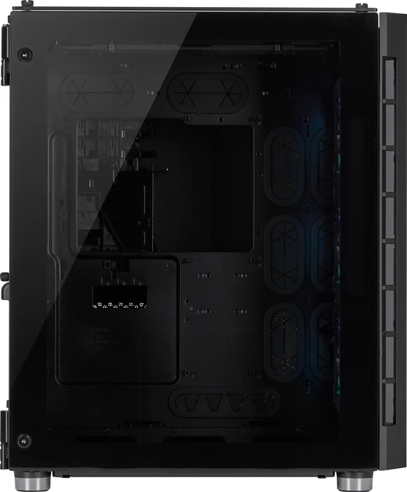 Corsair Crystal Series 680X RGB, schwarz, Glasfenster