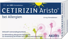 Cetirizin Aristo Filmtabletten, 100 Stück
