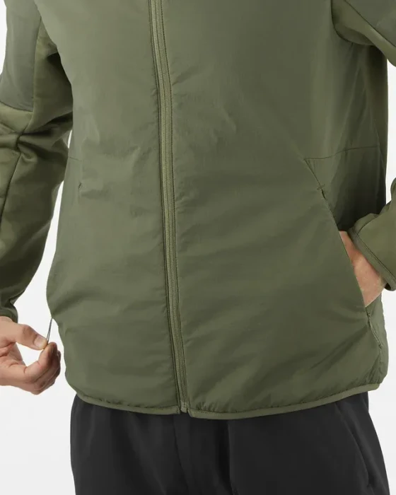 Salomon Outline Warm Hybrid Funktionsjacke grape leaf (Herren)
