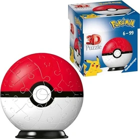 Ravensburger Puzzle 3D Puzzle-Ball Pokémon Pokéballs Classic
