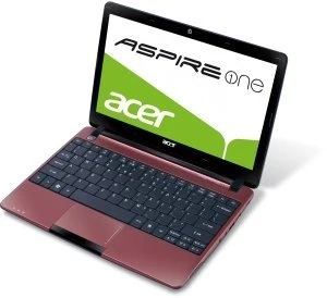 Acer Aspire One 722, rot, C-60, 4GB RAM, 320GB HDD, DE