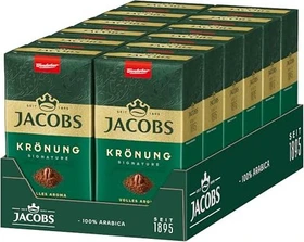 Jacobs Krönung Signature Kaffeepulver, 6.00kg (12x 500g)