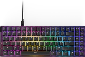 NZXT Function 2 MiniTKL, matt schwarz, LEDs RGB, hot-swap, Swift Optical PURPLE, USB, US