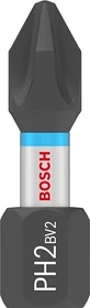 Bosch Professional PRO Impact Kreuzschlitz Bit 1/4", PH2x25mm,  25 Stück