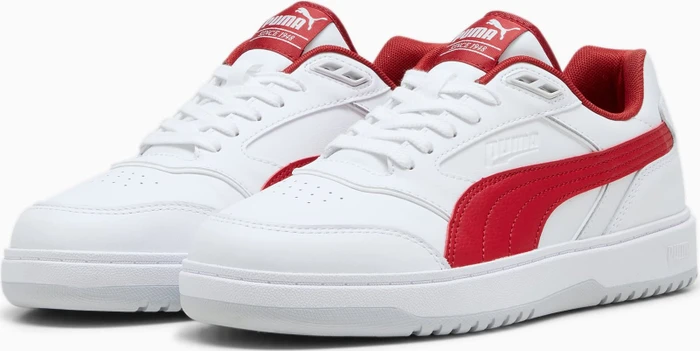 Puma Doublecourt puma white/club red