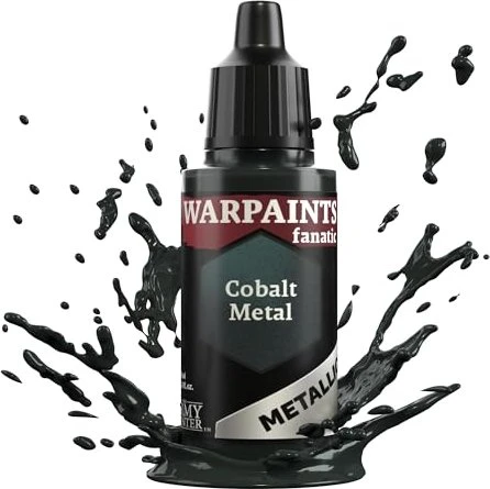 Army Painter Warpaints Fanatic Metallics cobalt metal, 18ml
