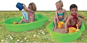 Paradiso Toys Sand/Wasser-Boot, 2-tlg.