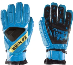 Zanier Gate Killer Skihandschuhe türkis/gelb (Herren)