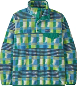 Patagonia Lightweight Synchilla Snap-T Pullover painted lines: shore blue (Herren)