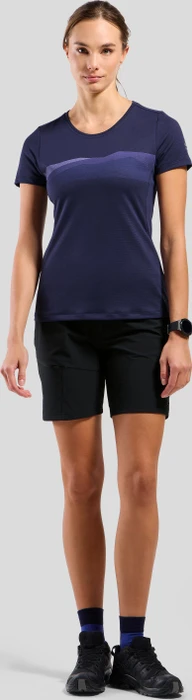 Odlo F-Dry Funktionsshirt kurzarm eclipse (Damen)