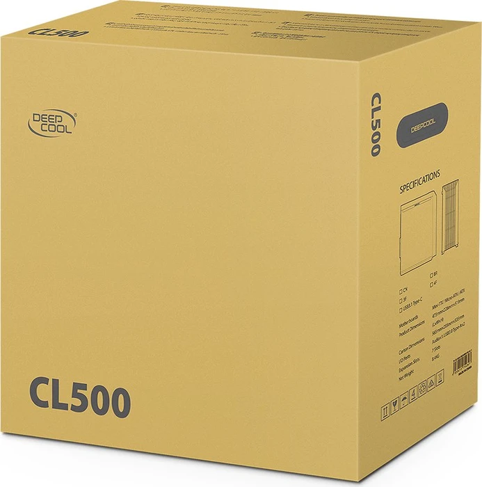 DeepCool CL500, Glasfenster