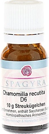 Spagyra Chamomilla Recutita D6 Globuli, 10g