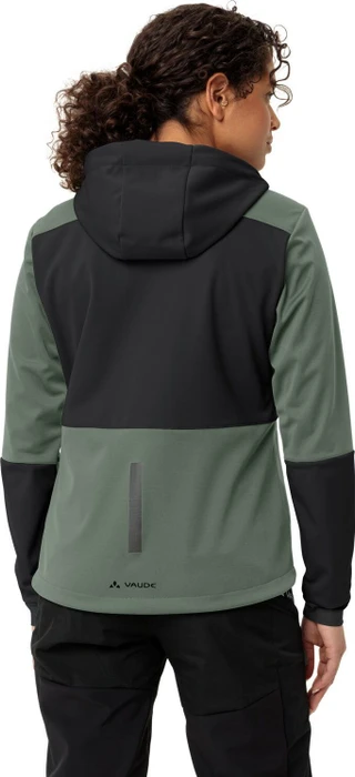 Vaude Qimsa Hooded Softshell Fahrradjacke agave (Damen)