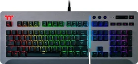 Thermaltake Level 20 RGB Titanium Gaming Keyboard grau, MX SPEED RGB Silver, USB, US (KB-LVT-SSSRUS-01)