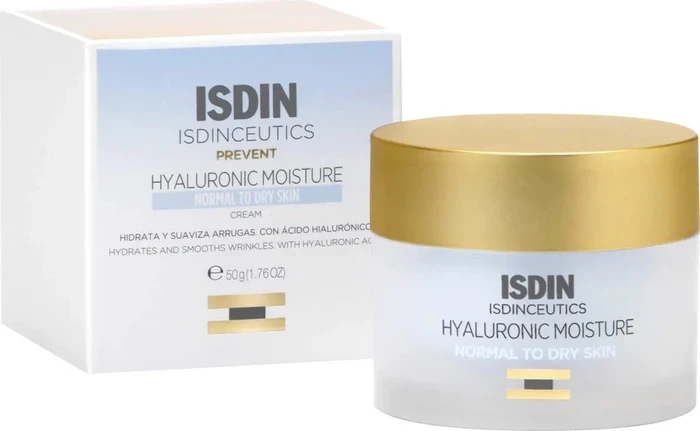 Isdin Isdinceutics Hyaluronic Moisture für normale bis trockene Haut Creme, 50g