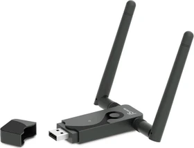 j5create USB 2.0 Dual Band WiFi Adapter, 2.4GHz/5GHz WLAN, USB-A 2.0 [Stecker] (JUE302)