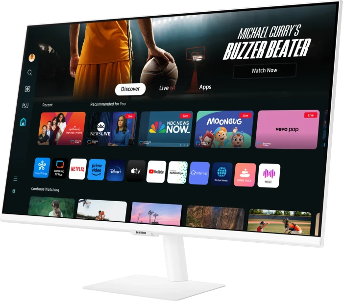 Samsung Smart Monitor M7 M70D (2024), weiß, 32"