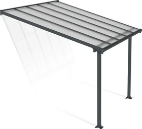 Palram Canopia Olympia Terrassenüberdachung 307x300cm grau