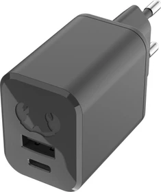 Fresh 'n Rebel USB + USB-C Mini Charger 45W PD storm grey