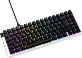 NZXT Function MiniTKL, matt weiß, LEDs RGB, hot-swap, Gateron RED, USB, FR