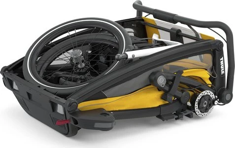 Thule Chariot Sport 2 2021 Fahrradanhänger black/spectra yellow