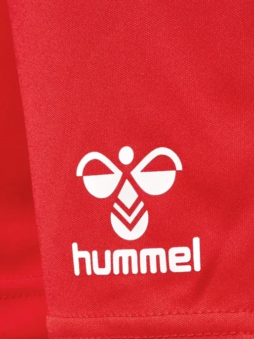hummel Logo Set kurzarm true red (Junior)