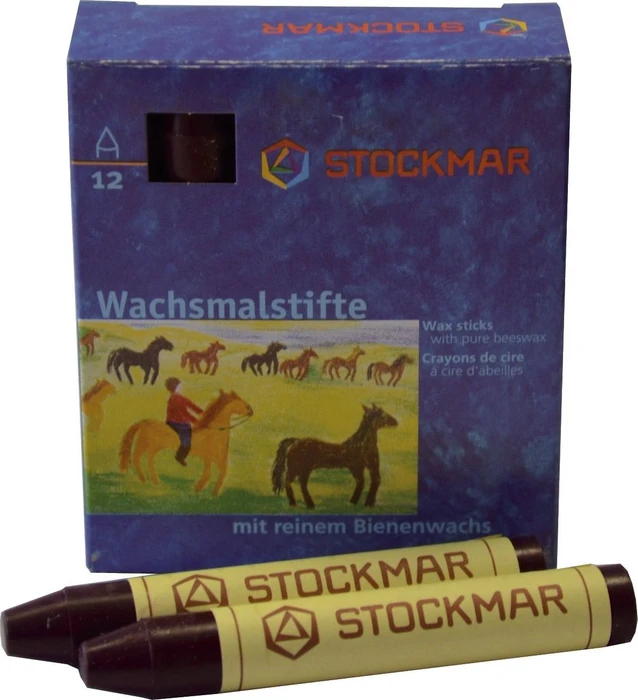 Stockmar Wachsstifte, rotviolett, 12er-Pack