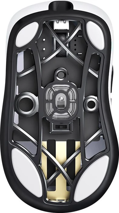 Lamzu Thorn 4K Wireless Gaming Mouse weiß, Polar White, USB