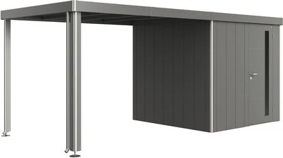 Biohort Seitendach für Gerätehaus Neo 2A-2D quarzgrau-metallic