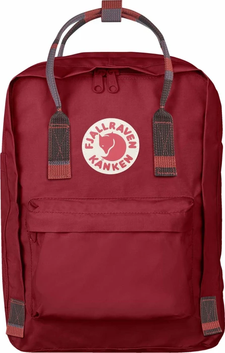 Fjällräven Kanken Laptop 13 deep red/random blocked