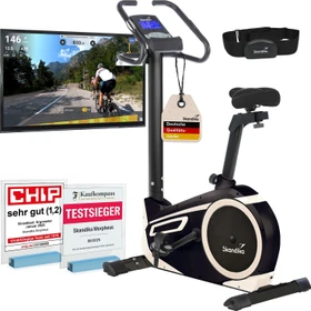 Skandika Morpheus Ergometer weiß/blau