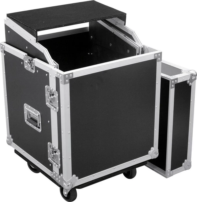 Roadinger Spezial-Kombi-Case LS5 Laptop-Rack, 12HE