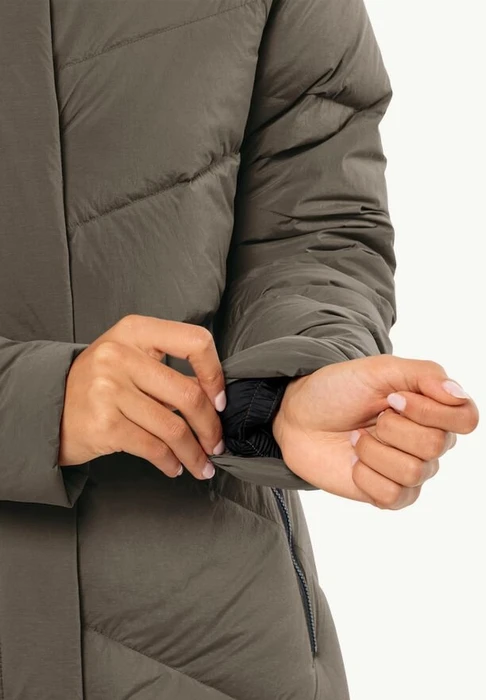 Jack Wolfskin Marienplatz Funktionsmantel cold coffee (Damen)